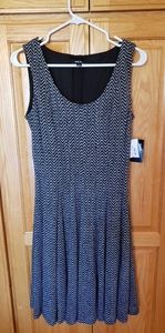 NINE WEST scoop neck dress